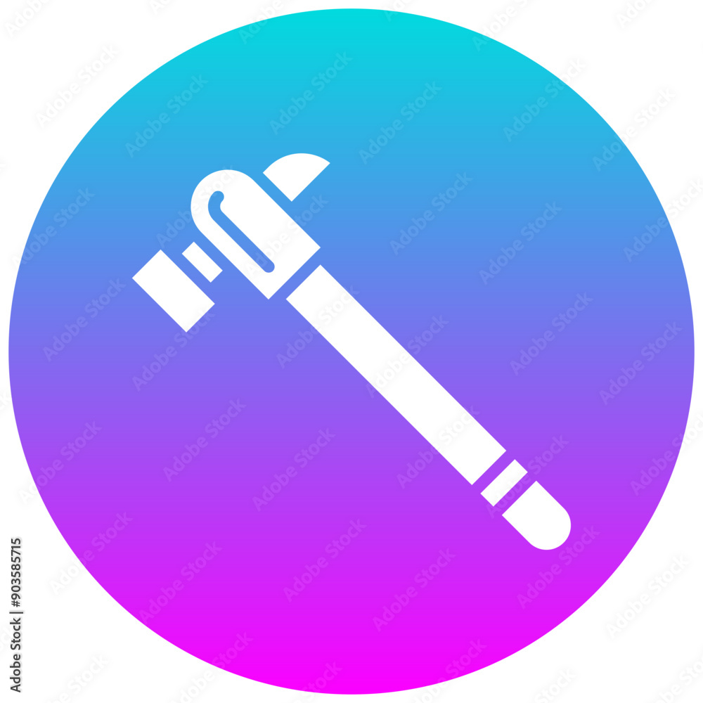 Hammer vector icon. Can be used for Shoemaker iconset. Hammer vector icon. Can be used for Shoemaker iconset.