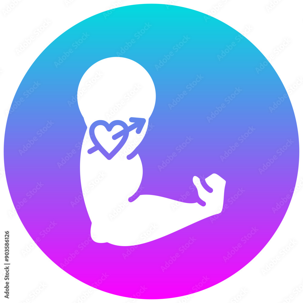 Tattoo Art vector icon. Can be used for Art and Craft Supplies iconset. Tattoo Art vector icon. Can be used for Art and Craft Supplies iconset.