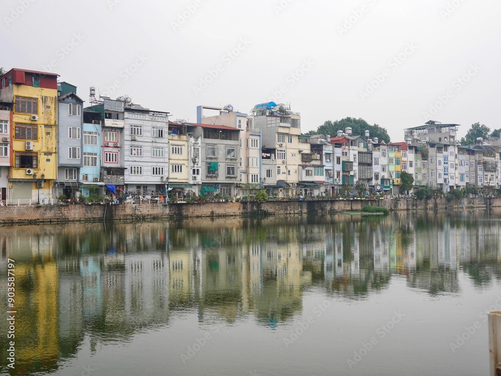 Ha Noi in 2019 at Long Bien bridge. Ha Noi in 2019 at Long Bien bridge.