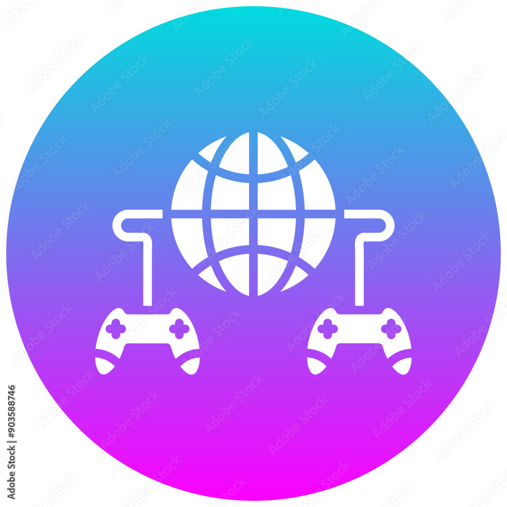 Multiplayer Games vector icon. Can be used for Bowling iconset. Multiplayer Games vector icon. Can be used for Bowling iconset.