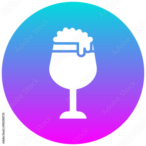 Craft Beer vector icon. Can be used for Bowling iconset.