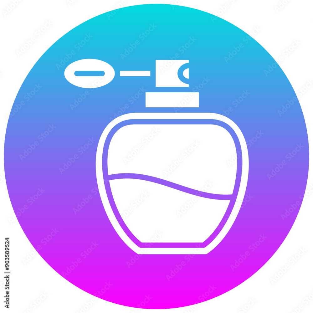 Perfume vector icon. Can be used for Luxury iconset. Perfume vector icon. Can be used for Luxury iconset.