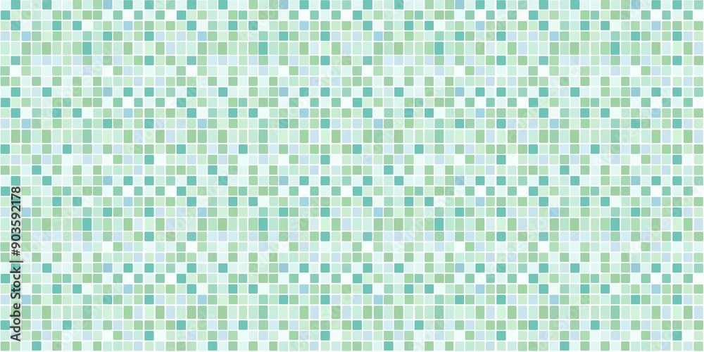 Mint green and baby blue tiles background, clean and flat surface texture, white background Mint green and baby blue tiles background, clean and flat surface texture, white background