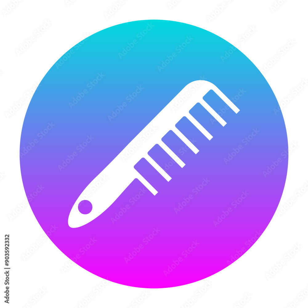 Hair Comb vector icon. Can be used for Spa iconset. Hair Comb vector icon. Can be used for Spa iconset.