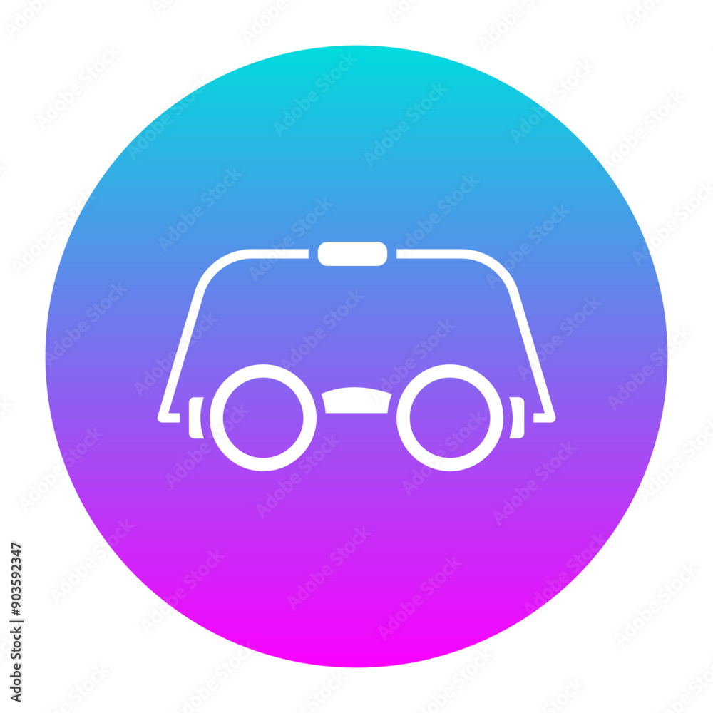 Swimming Glasses vector icon. Can be used for Spa iconset. Swimming Glasses vector icon. Can be used for Spa iconset.