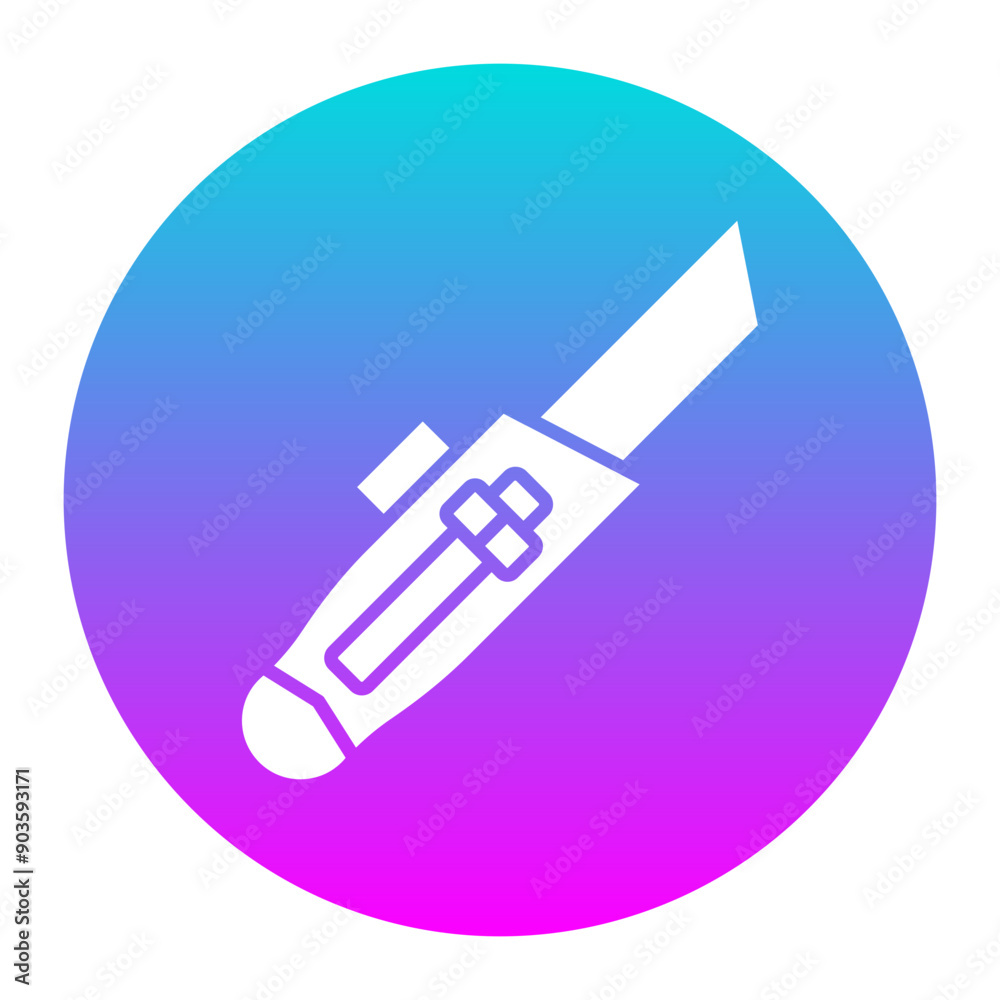 Utility Knife vector icon. Can be used for Home Improvements iconset. Utility Knife vector icon. Can be used for Home Improvements iconset.