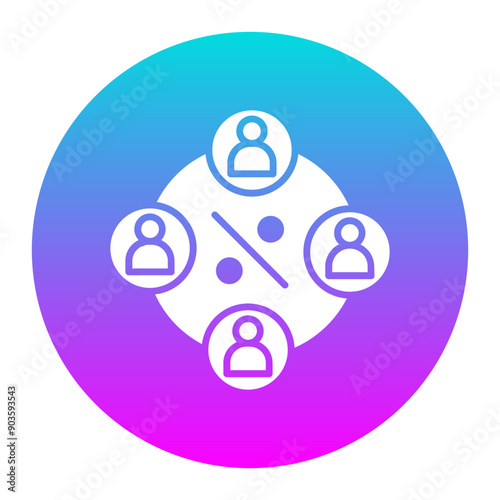 Group Discount vector icon. Can be used for Vacation Planning iconset.