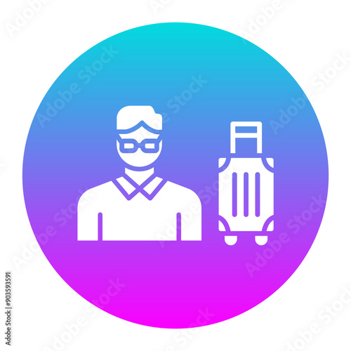 Vacation Style vector icon. Can be used for Vacation Planning iconset.
