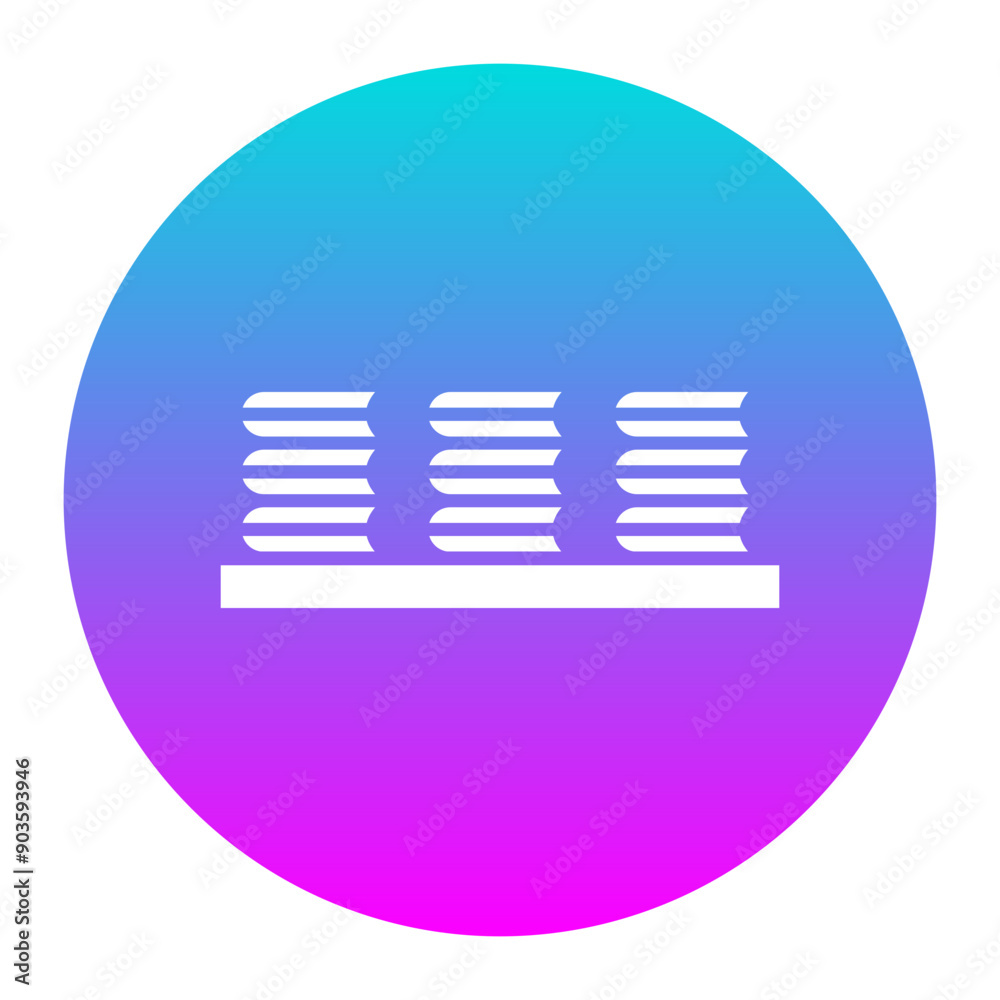Archive vector icon. Can be used for Literature iconset. Archive vector icon. Can be used for Literature iconset.