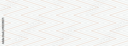 グレー地にゴールドのラインが入ったシームレスな幾何学模様
