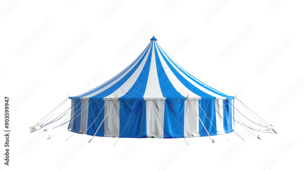 Circus tent on transparent background Circus tent on transparent background