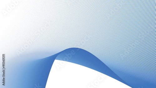 Blue stripes line wave abstract background for backdrop or presentation