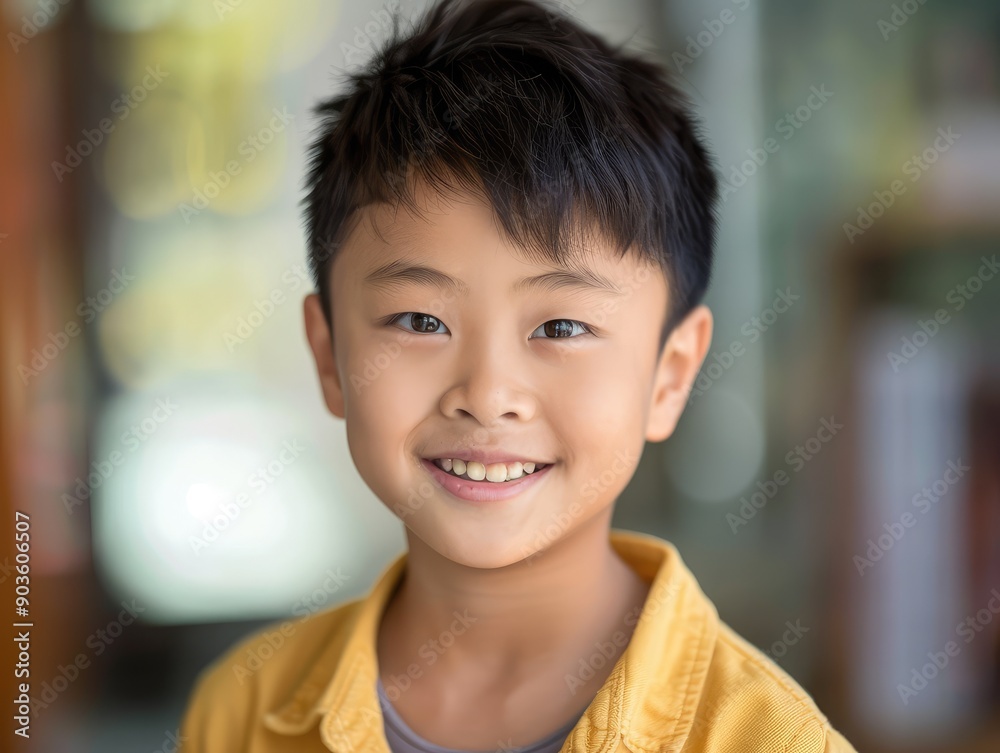portrait of a smiling child portrait of a smiling child