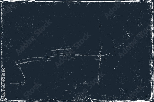 Paper texture. Old wall. Dust black and white background. Grain effect backdrop. Distress overlay texture. Vector illustration, EPS 10.	