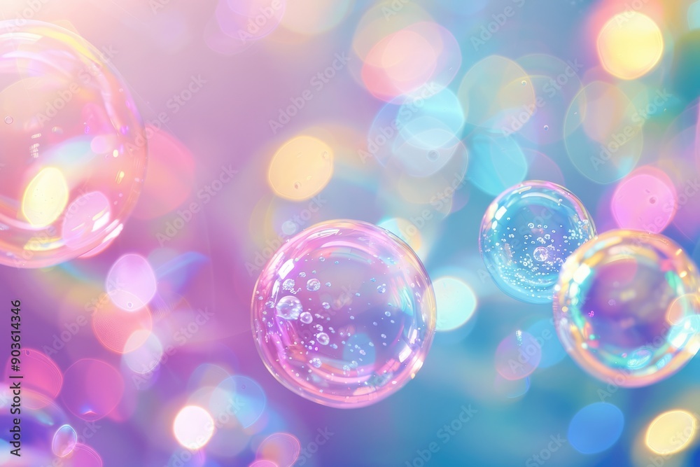 Bouncy Rainbow Bubbles Bouncy Rainbow Bubbles