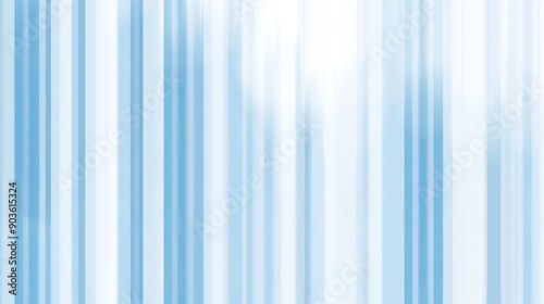 Soft Pastel Blue Stripes Background, Gentle and Elegant Pattern for Design