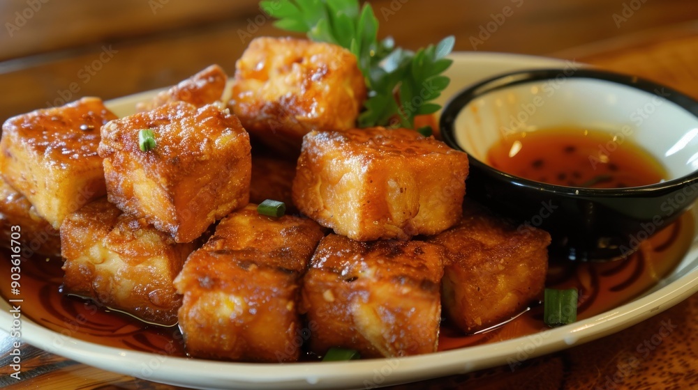 fried tofu fried tofu