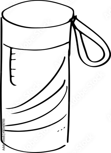 Bottle sketch