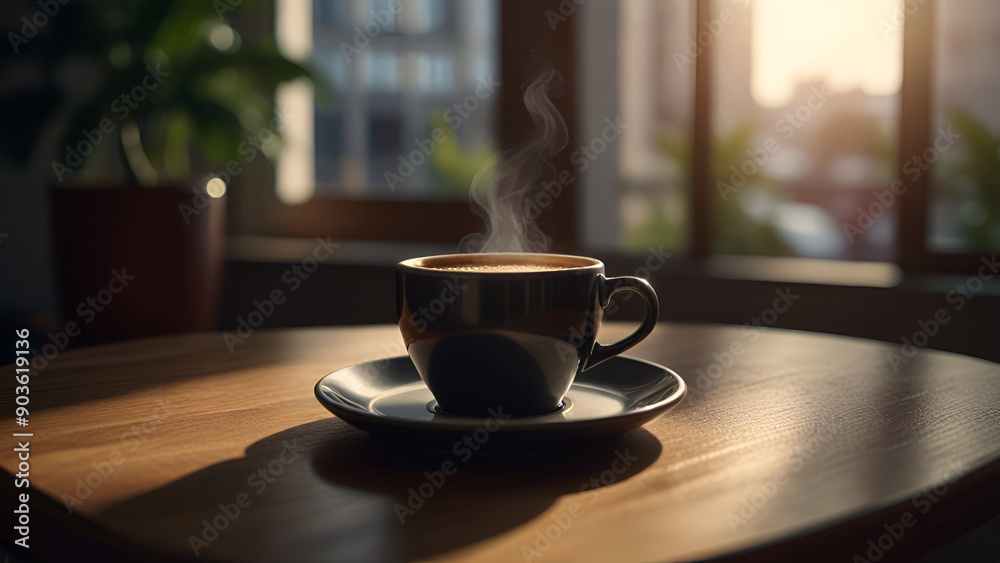 Cup of coffee on the table 11. Cup of coffee on the table 11.