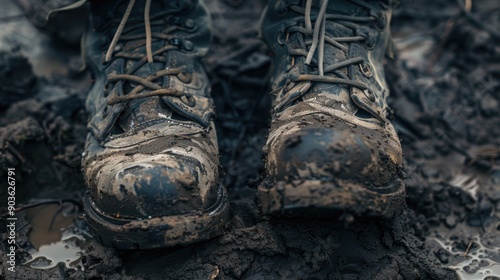 Dirty Shoes Close Up