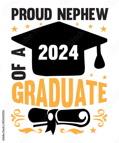 Proud of a 2024 Graduate svg, Graduation svg Bundle, Class of 2024 svg, Graduation Family,Digital Designs for the High School Graduate - SVG Bundle
