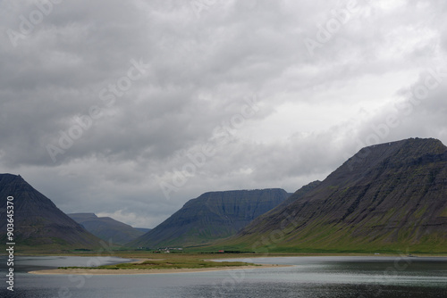 Landschaft bei Flateyri, Island photo