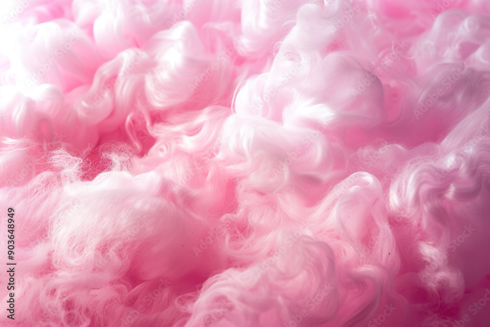 Generative ai on theme of beautiful texture soft fluffy cotton, design natural abstract background