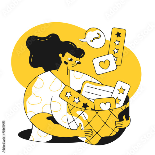 Collecting clients feedback