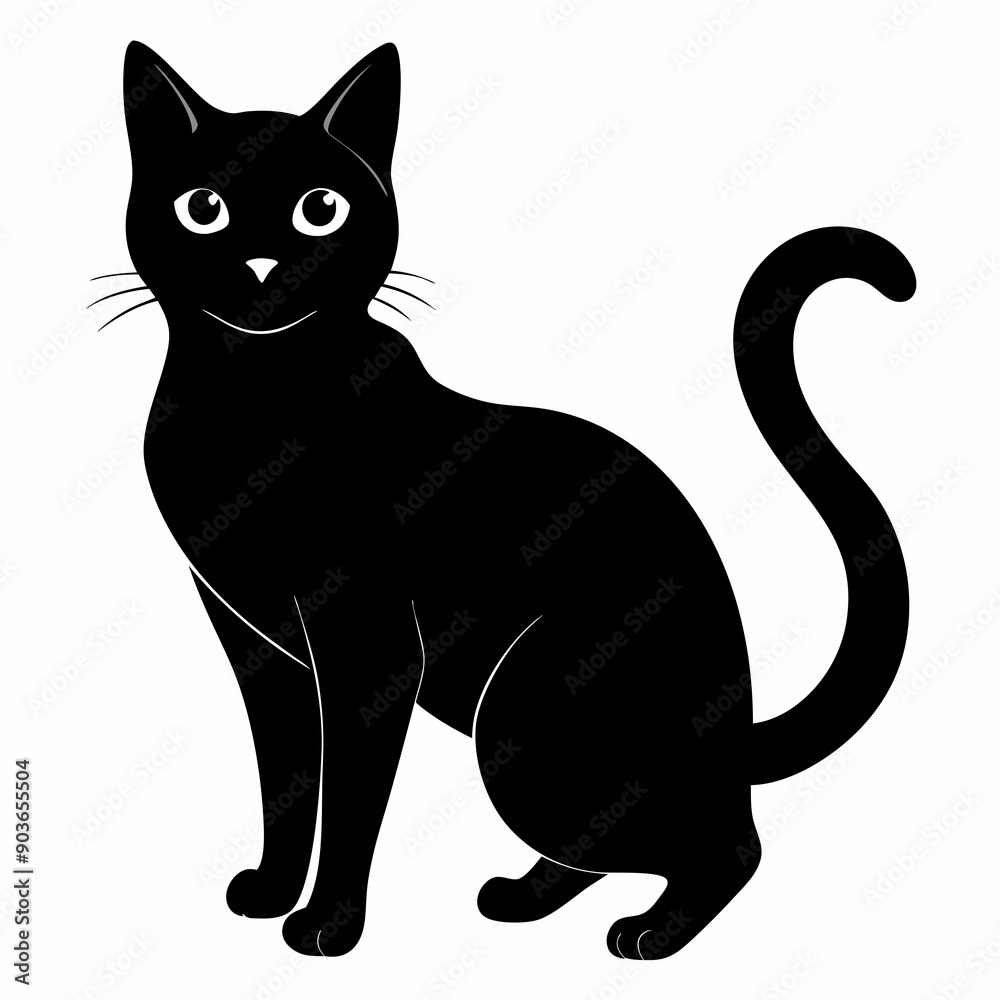 Cat Black silhouette Cat Black silhouette