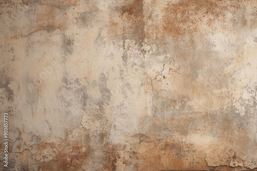 Processed collage of dirty brown concrete wall surface texture. Background for banner, backdrop