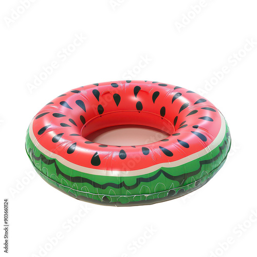 Watermelon Float: Fun, Vibrant Pool Accessory with Lively Design