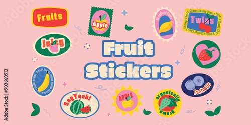 Fruit stickers