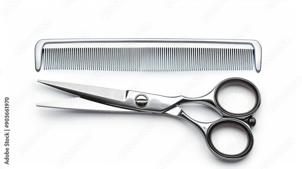 scissors and comb scissors and comb