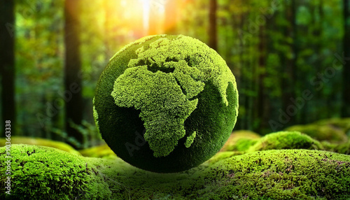 Fototapeta Naklejka Na Ścianę i Meble -  green planet earth