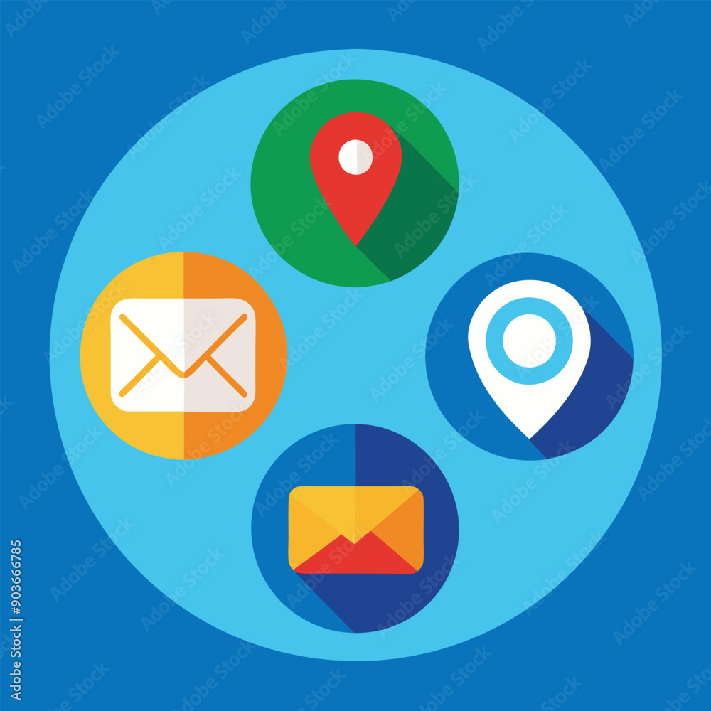 icons for web and mobile applications icons for web and mobile applications