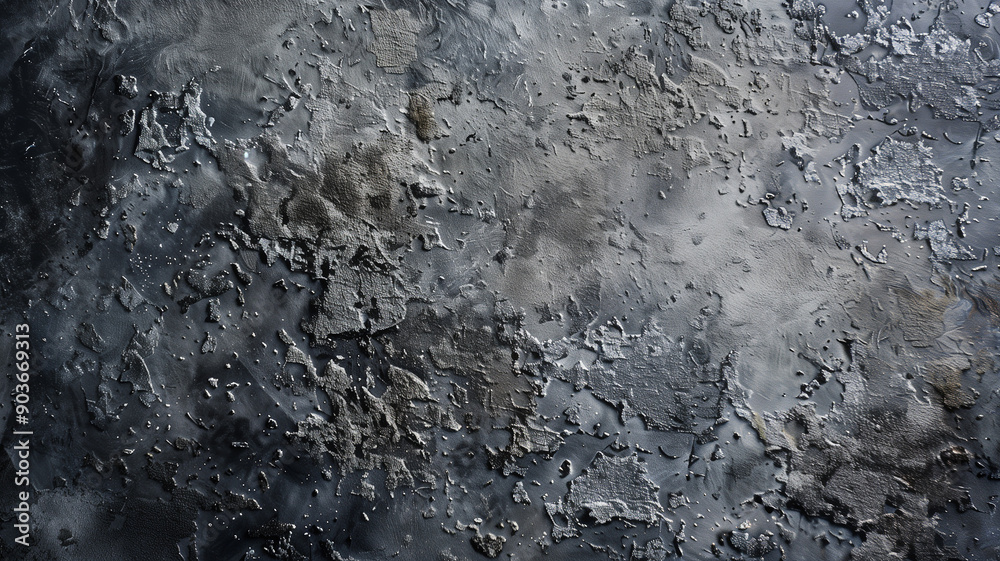 Fototapeta premium Gray textured concrete background or texture 