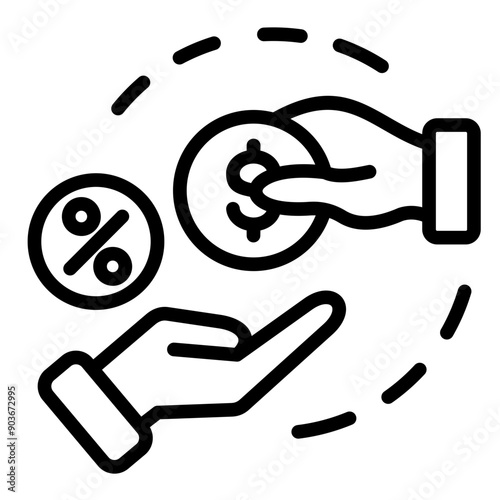 Debt Repayment Icon