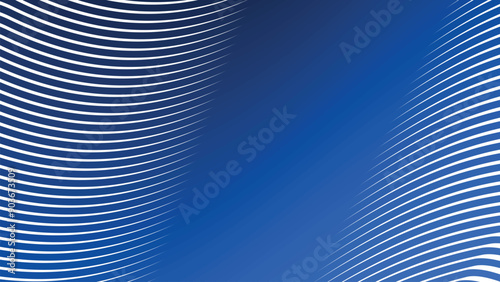 Blue stripes line wave abstract background for backdrop or presentation