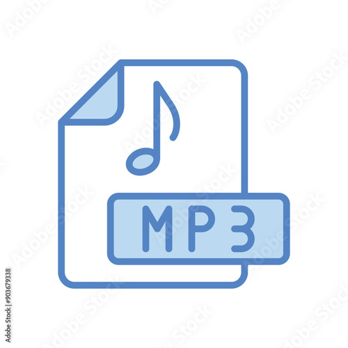 Mp3 vector icon