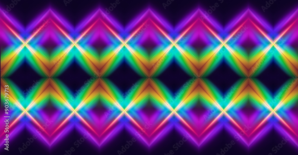 Abstract light pattern on the dark background Abstract light pattern on the dark background