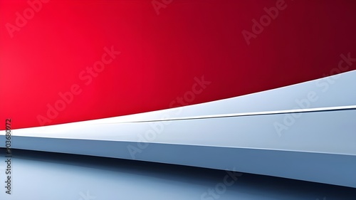 Professional Business Presentation Background with Geometric Shapes