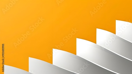 Professional Business Presentation Background with Geometric Shapes