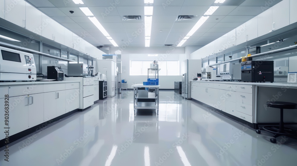 Research and development in an advanced manufacturing lab Research and development in an advanced manufacturing lab