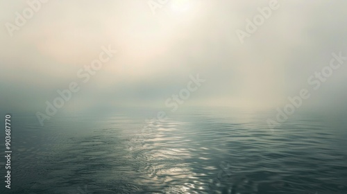 Misty Morning on the Water © caucul