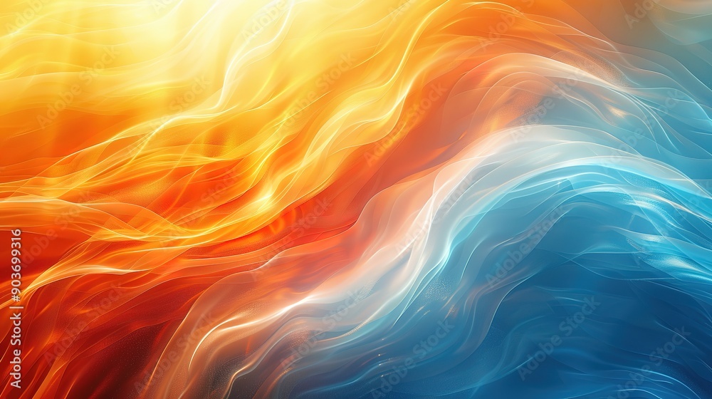 Celestial Dance of Fire and Ice: An abstract symphony of fiery hues and cool tones, capturing the eternal interplay of opposites. Celestial Dance of Fire and Ice: An abstract symphony of fiery hues and cool tones, capturing the eternal interplay of opposites.