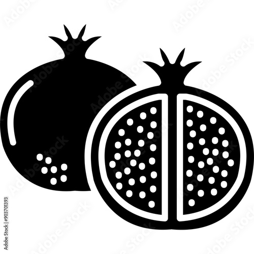 Pomegranate Icon