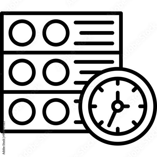 Server Traffic Icon
