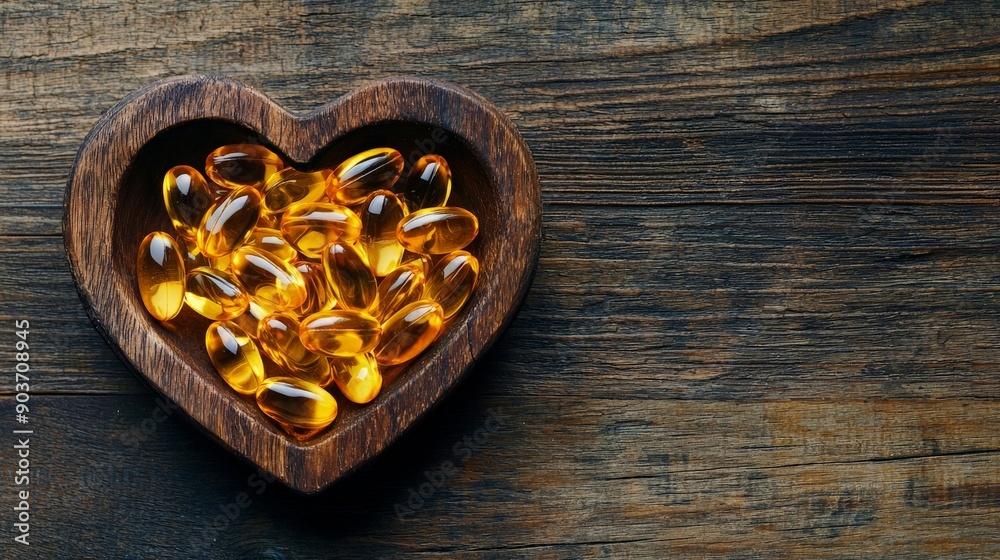 close-up of fish oil capsules rich in omega 3 - heart health supplement close-up of fish oil capsules rich in omega 3 - heart health supplement