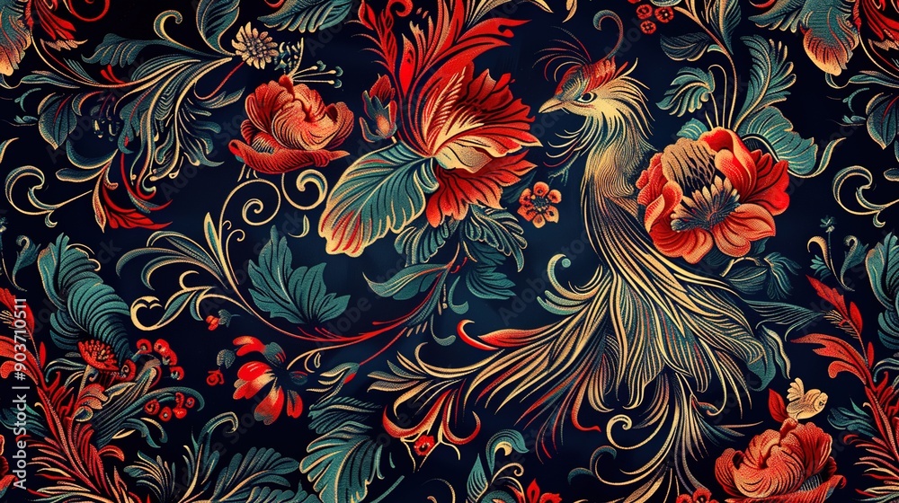 Bird pattern wallpaper Bird pattern wallpaper