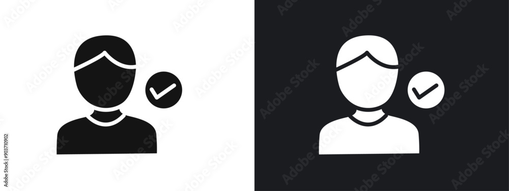 candidate icon linear graphics set vector in black candidate icon linear graphics set vector in black